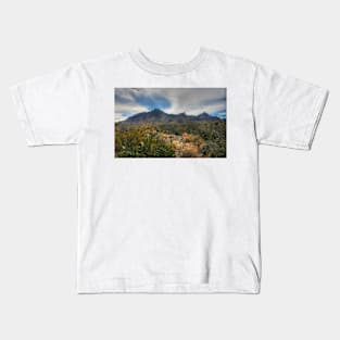 Big Bend Sky and Clouds Kids T-Shirt